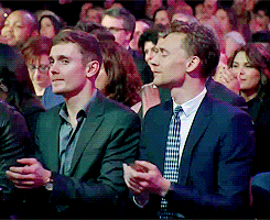 mishasteaparty:  Tom Hiddleston during the MTV Movie Awards 