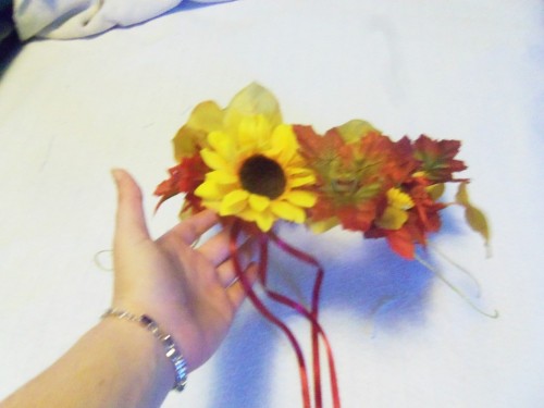 Flower Crown: Autumn CurlsBy Blue Flower Crafts on Etsy