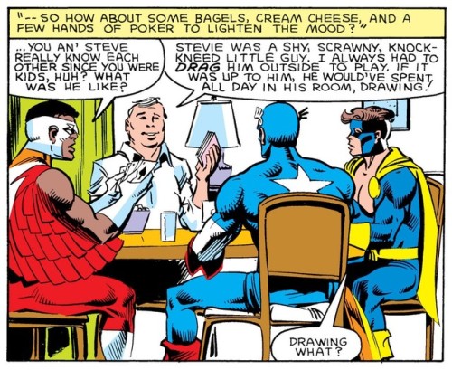 starspangledshitpost:Captain America No. 290, 1984