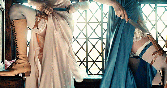 misskittygrimm: spellman: Pride and Prejudice and Zombies (2016) Regency lingerie and weapons. Do I 