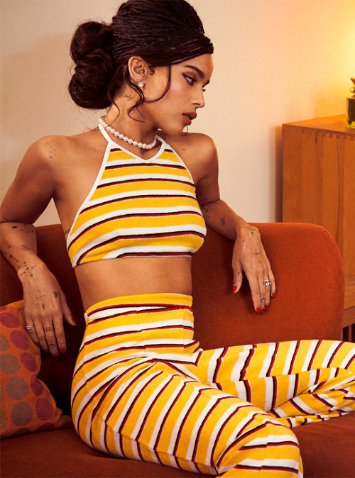 jessicahuangs:Zoë Kravitz by Pamela Hanson for InStyle (2019)