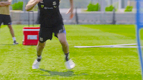 Gavi During The First Training Of The 24/25 Season.
