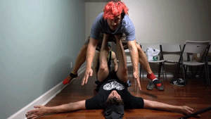 dork-iplier:  Yoga challenge?