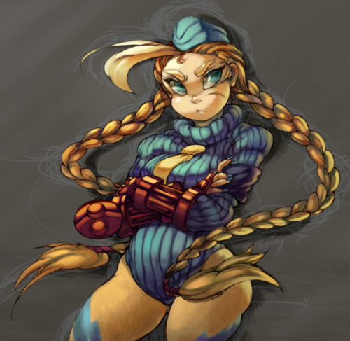 WOW OLD Cammy draw from &lsquo;15 that looked weird, but I liked the colours so I tried to fix i