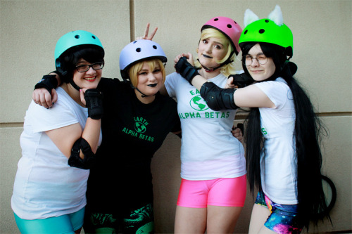 cowbuttcrunchies: The Earth Alpha BetasRose | Jade | Jane | RoxyThe Alternian AdorabloodthirstiesAra