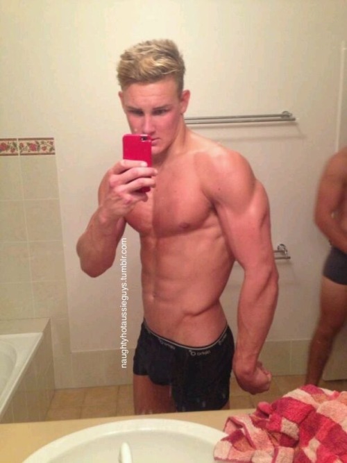 lifewithhunks:  naughtyhotaussieguys:  Kyle H part 2 Part 1 here Find more Hot Aussie Nudes at http://naughtyhotaussieguys.tumblr.com   Hunks, Porn , Amateurs, Swimmers, Spy, Muscle, Bulges, Lycra and Huge Cocks.  http://lifewithhunks.tumblr.com/