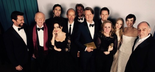 Helena Bonham Carter attending the 70th Annual Golden Globe Awards - Cast of &rsquo;Les Mis&eacu