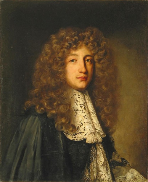 history-of-fashion:early 1670s Jacob-Ferdinand Voet - Portrait of Guy Armand de Gramont, Count of Gu