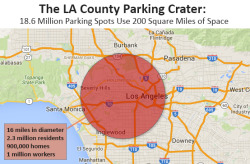 Geoffboeing:    If All 18.6 Million Parking Spaces In Los Angeles Were Combined Into