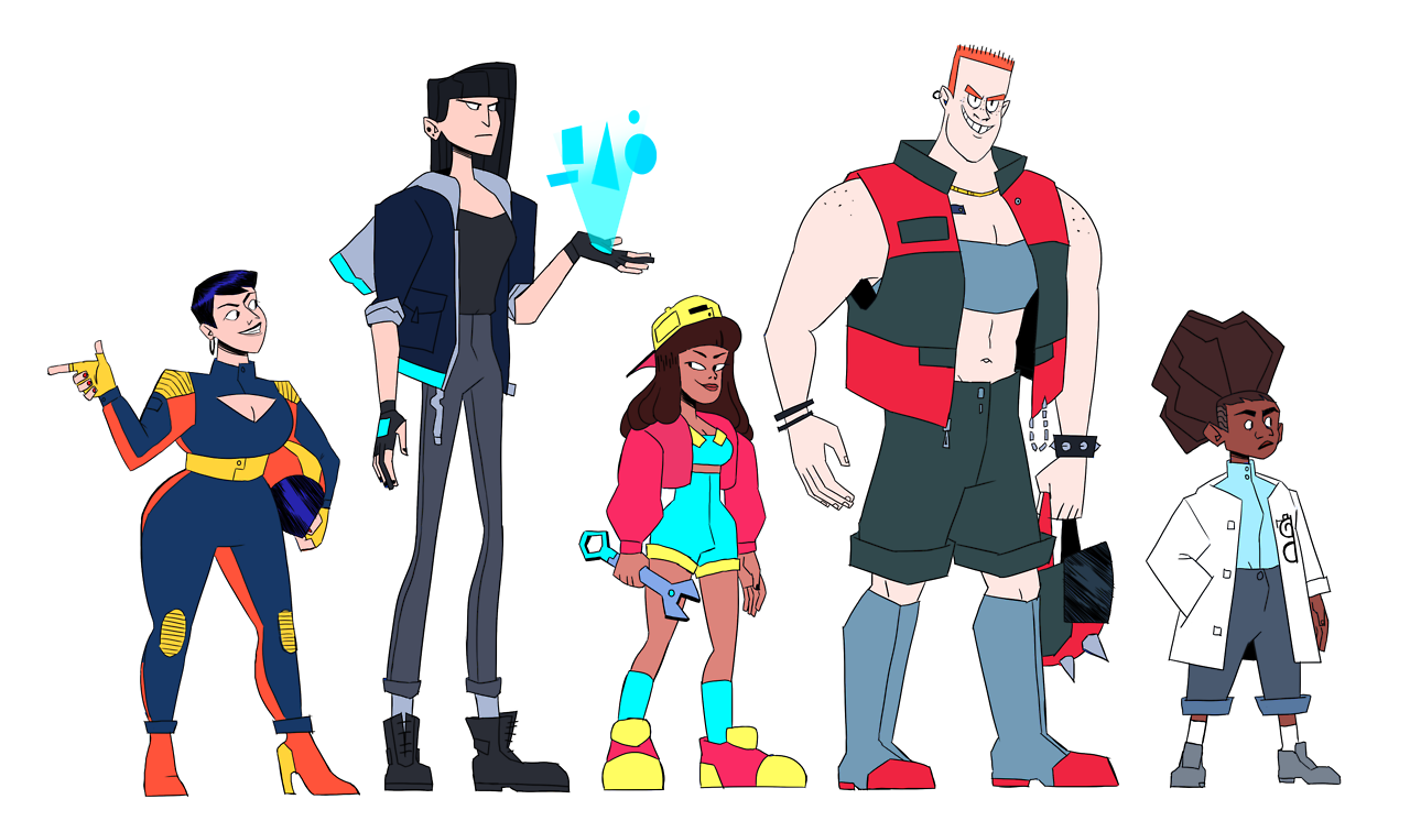 geezmarty:  couple of line ups   i did for my portfolio plus a bonus 😘