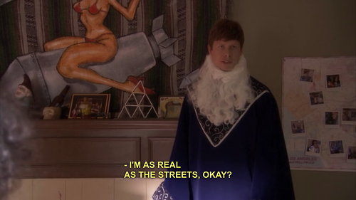like a real aristocrat.