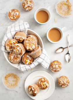 guardians-of-the-food:  Coconut Mango Muffins