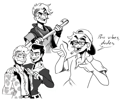 Idk, have a sketchdump of some Nopixel characters I made some time ago