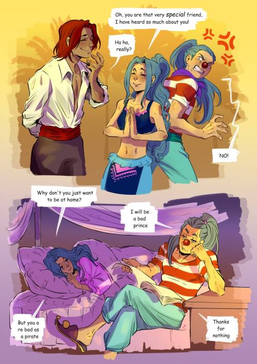 Blue Hair, Love For Gold Jewelry, Bright Clothes... You Must Be From Alabasta!