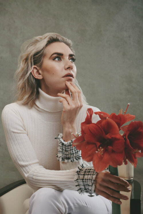 Vanessa Kirby photographed by Matthew Lloyd