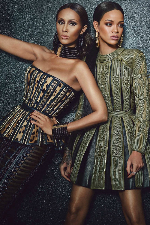 dcximagery:  fuckyeahrihanna: Rihanna and Iman for W Magazine  ugh.