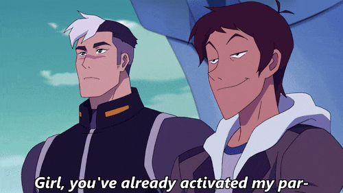 lance is terrible at flirting oops