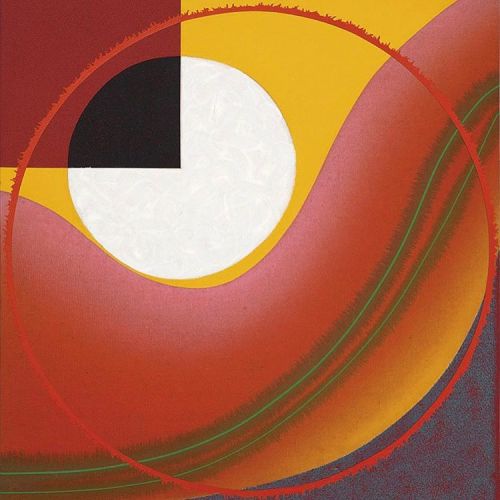 Peter Kalkhof: Moon Eclipse, 1990 #contemporaryart #malerei #galeriesturm #painting #art #peterkalkh