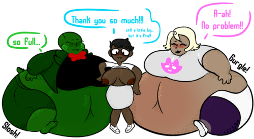 blooberrybuffet:  A colored commission that I finished recently! (Was a great time to draw since I got to do some homestuck ladies!)