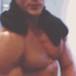 lixpex:  Best Of lixpex:  Walking the fine line between a workout and soft-core porn. If he could get away with working out naked, he totally would.  (Originally posted May 16, 2014)