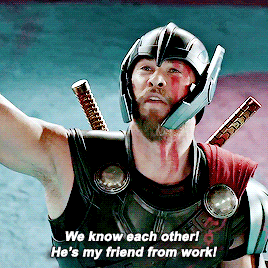 futureblackpolitician:ficcyshit:evanstan:Just leaving this here:the moment in which Thor first sees 
