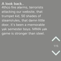 This Yak was on point. See ya in three weels