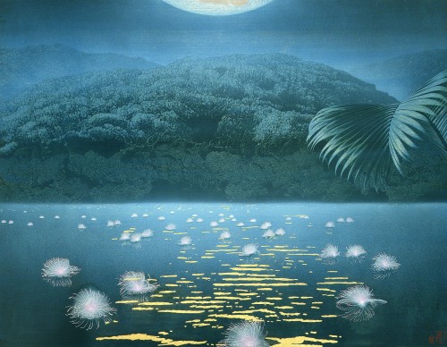 myfairynuffstuff:Kyosuke Tchinai (b.1948) - Untitled. 2008. Acrylic on Japanese paper.