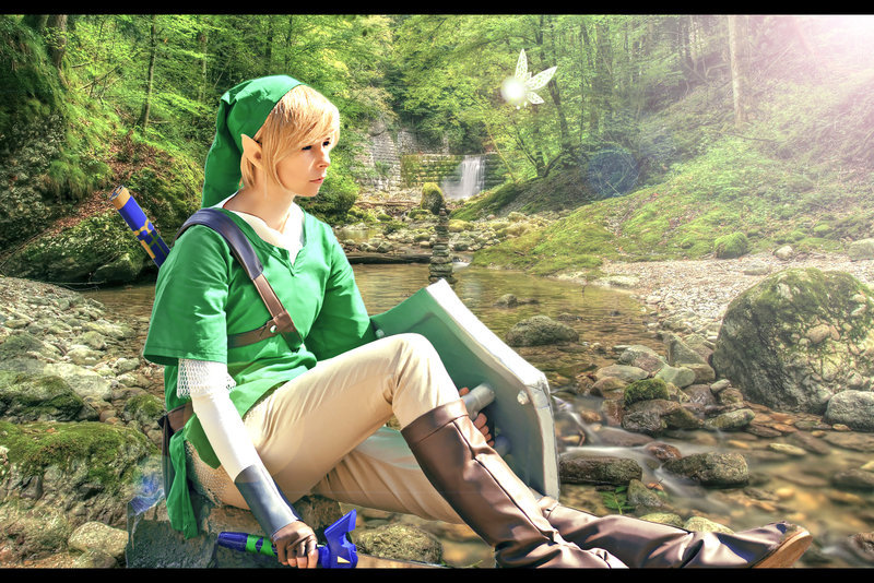cosplay-gamers:  The Legend of Zelda: Skyward Sword Link by RoteMamba Princess Zelda