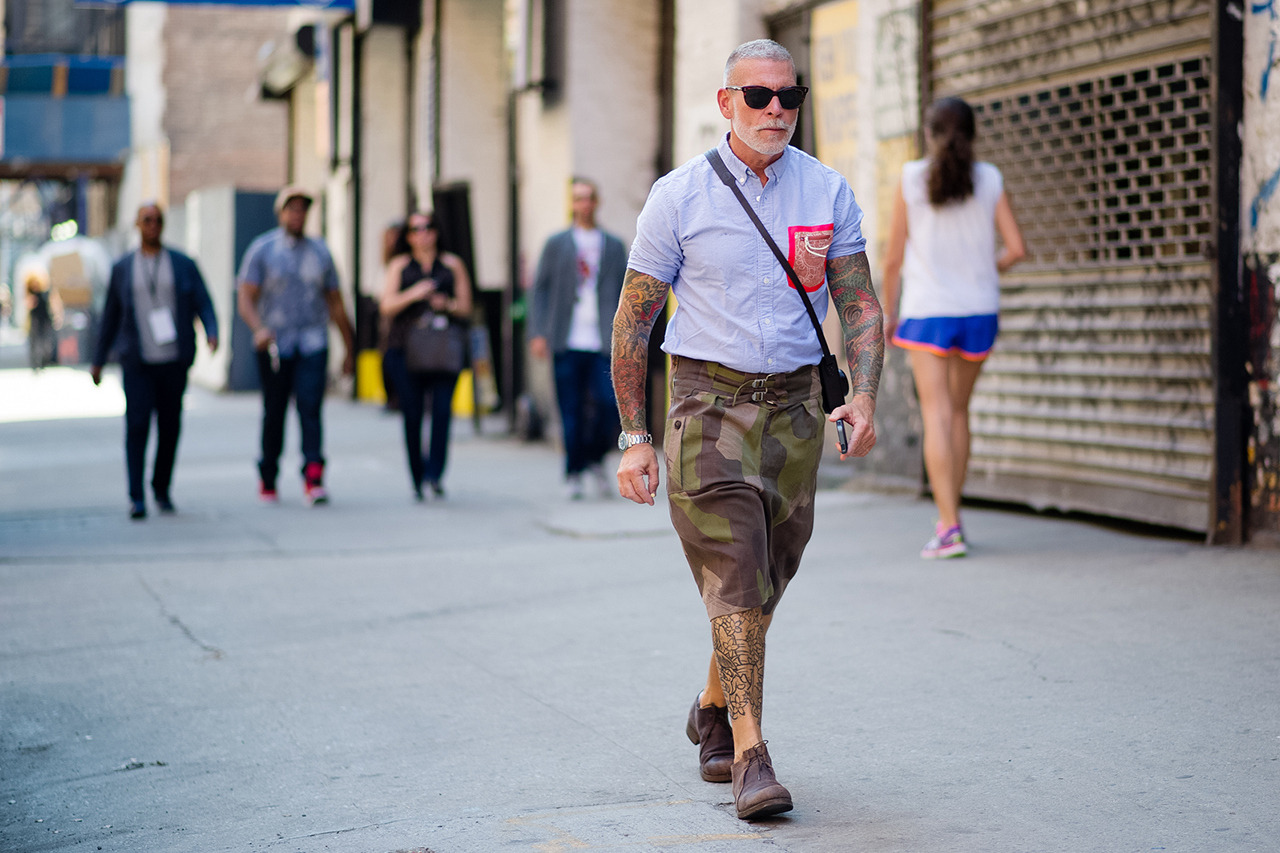 12pieces:  NICK WOOSTER ! The stylish fashion Icon Nick Wooster sign on to retailer