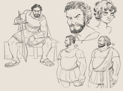 kashuan:iliad doodles