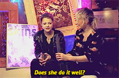 always-naomily:prncediana:Does Emily have a special skill?Kat is extra sexy to me in this interview.