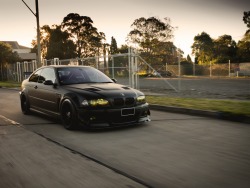 tunedandracecars:  Bmw M3 E46 