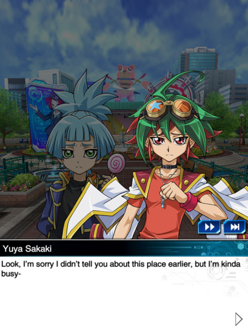 New Arc-V character to unlock? It’s back to Duel Links for me!And Sora is here already manipulating 