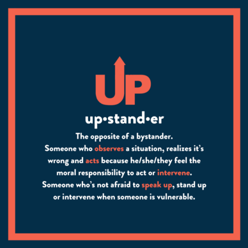 No matter who we are, any one of us can find ourselves in the position of being a bystander when a p