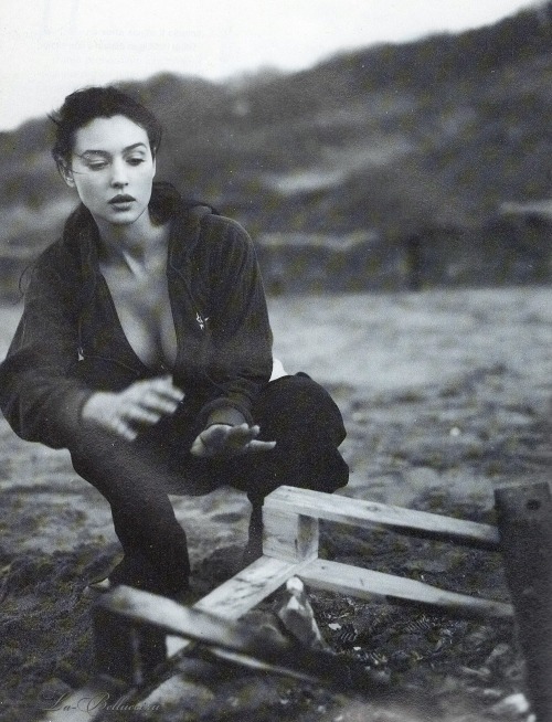 la-bellucci - Monica Bellucci for “Glamour” 1996, photo by...