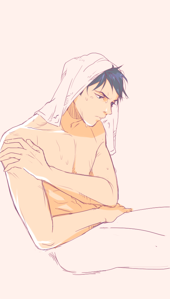 berrylord:  My aesthetics = Melodramatic swimmers, wet hair, and dry towels!