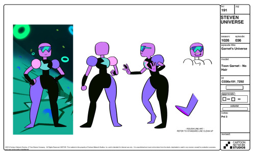 stevencrewniverse:  A selection of Character, Prop and Effect designs from the Steven Universe Episode: Garnet’s Universe Art Direction: Elle Michalka Lead Character Designer: Danny Hynes Character Designer: Colin Howard Prop Designer: Angie Wang