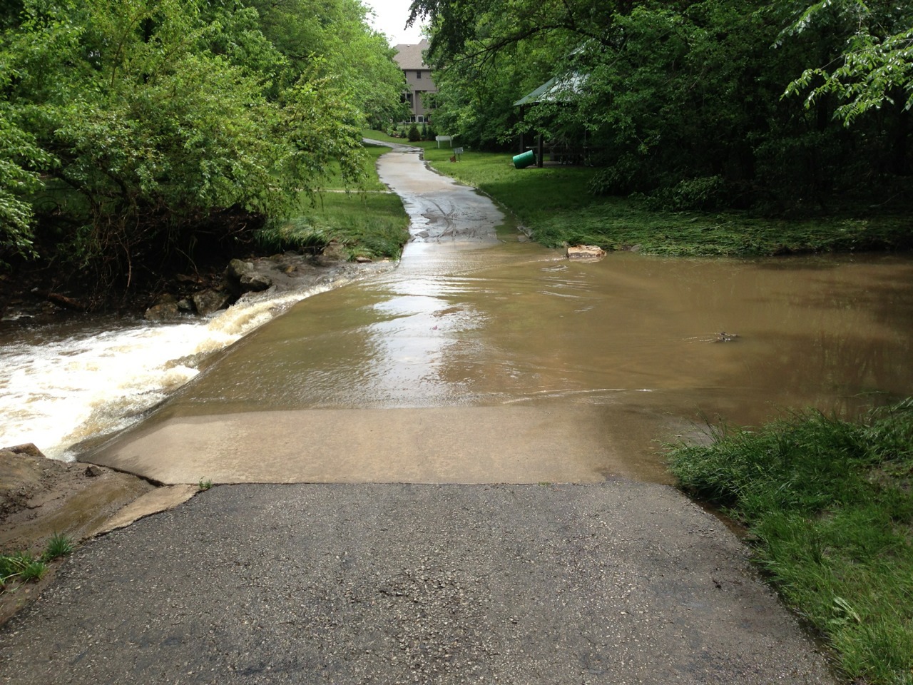 corsmos:  northerncubmn:  sleepswithteddy:  We got a lot of rain. The river by us