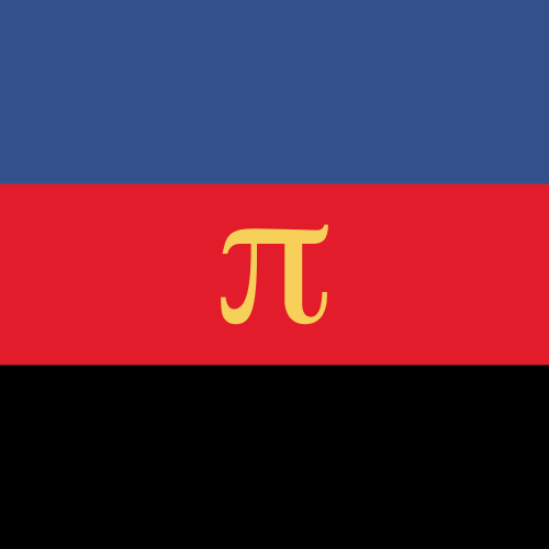 Polyamorous flag but it’s color-picked from the Hero(es) of the Four Sword.