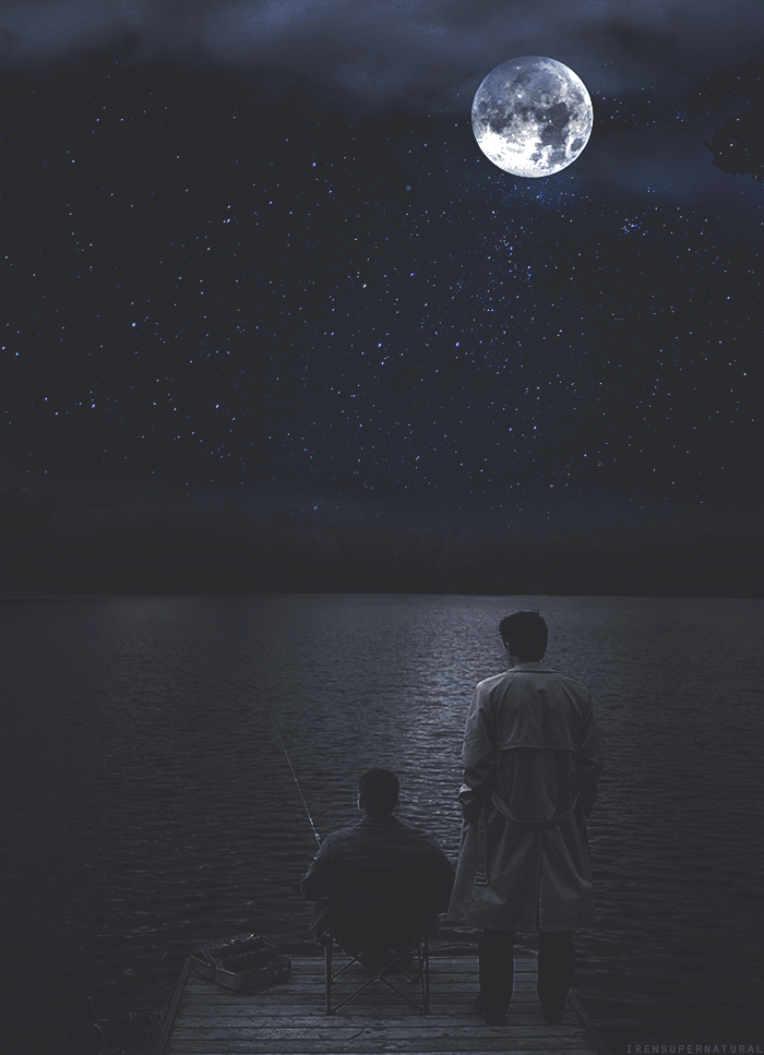 irensupernatural: Four am in the morningCarried away by a moonlight shadowI watched