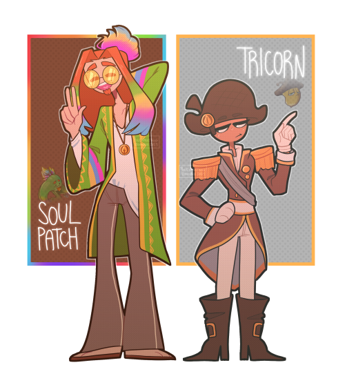 polevaultingzombie:human soul patch and tricorn !!!