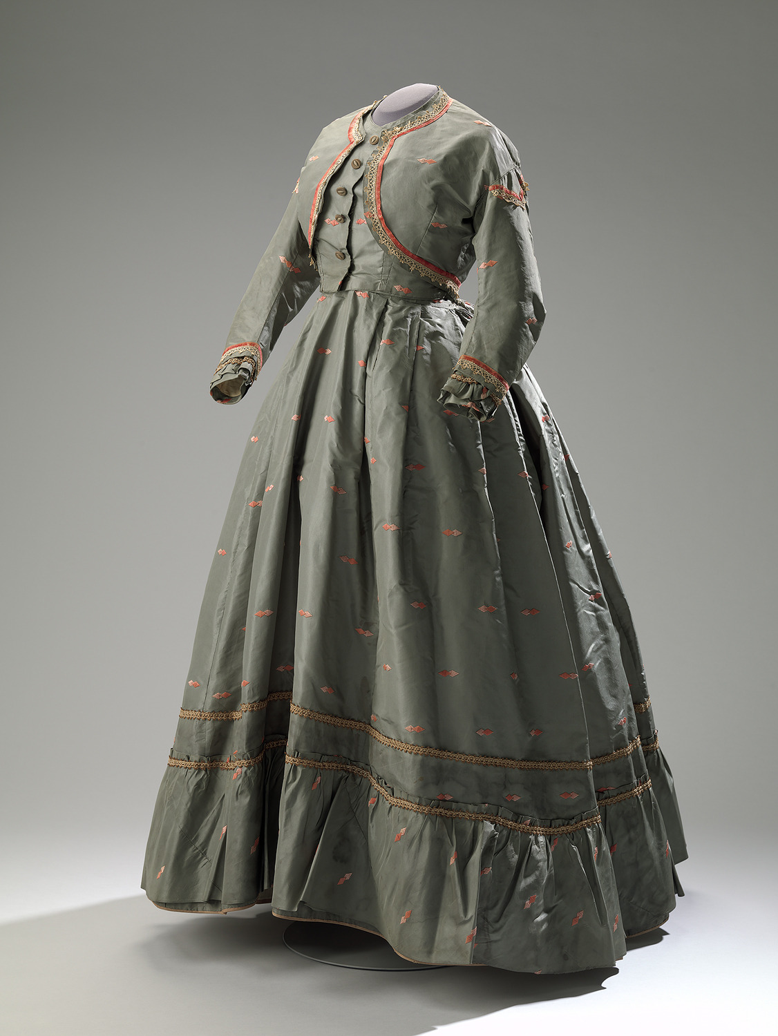 17th to late 20th Centuries Fashion: A Look Back — • Three-piece dress ...