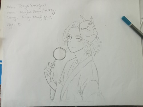 Sooooo I Tried Making 'Tokyo Revengers' Character (more In Process). I Made At Night From Some What 1am