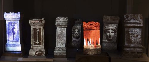blueiskewl:Roman Altars Reveal Their True Colors Seven Roman altars at the Great North Museum: Hanco