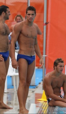 sportyboyblog:  Hot Waterpolo Player! Yummy!The