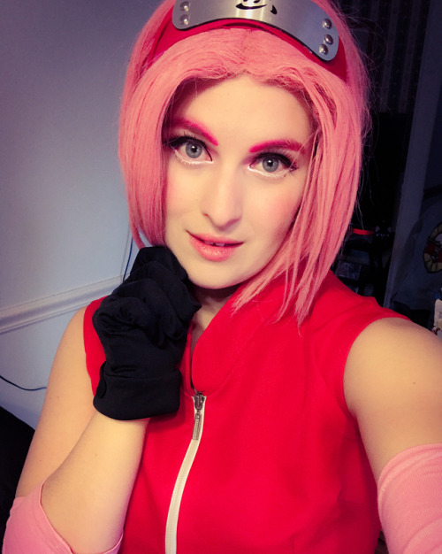 Have a wonderful birthday Sakura Haruno!!!! This is my first time cosplaying her since 2014. I&rsquo