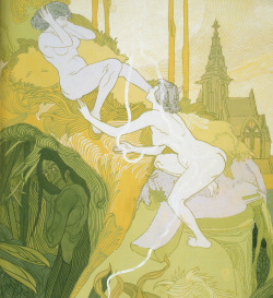 skandaloseschonheit: Georges de Feure, L’esprit du mal, 1897 