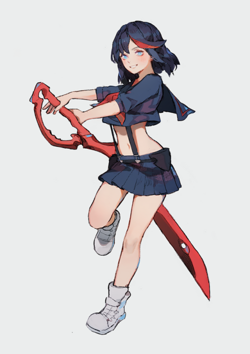 yueko:Your favourite scissor blade wielderPrint Available | Twitter