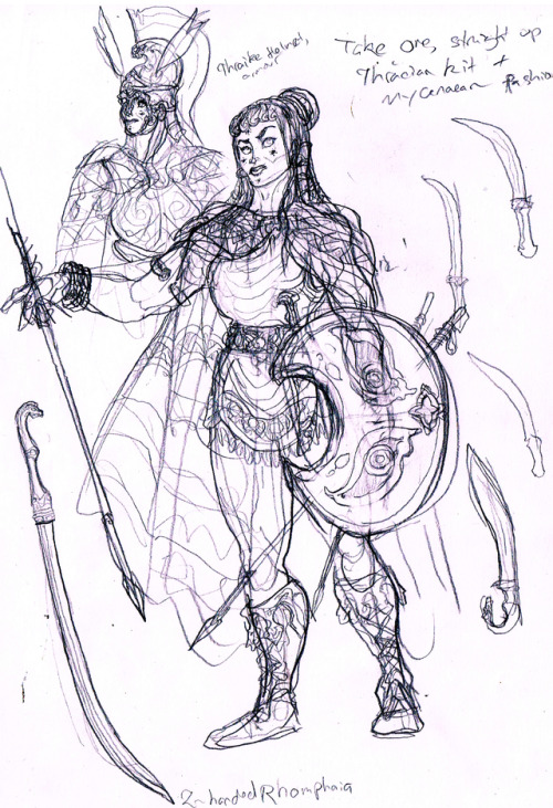 untilstarsfall:dgorringeart:For funsies: historically accurate Xena. I heard that there’s a re