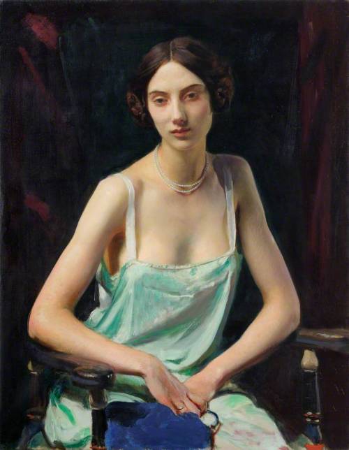 Woman in a Camisole by George Spencer Watson, 1932